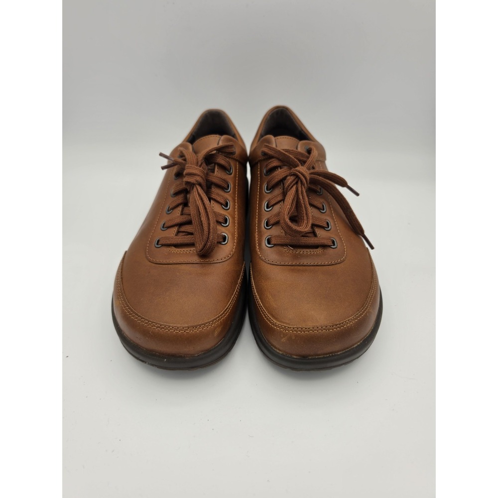 Birkenstock Honnef 365 Sneaker Womens EU 40 US 9-9.5 Cognac Brown Lace-Up Shoes - Picture 4 of 9